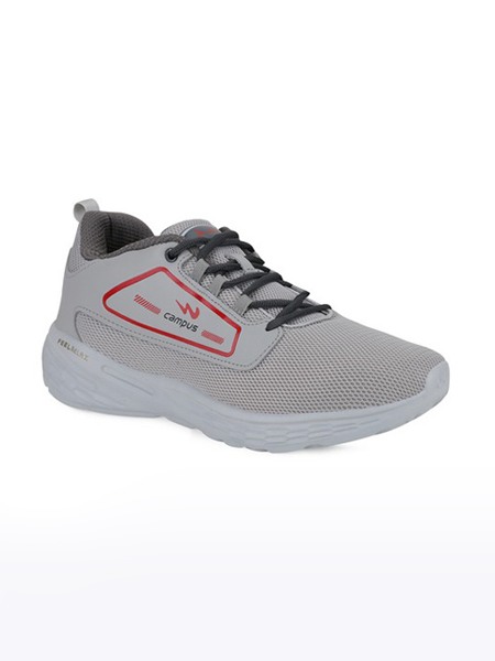 Men's Grey STROM PRO Running Shoes
