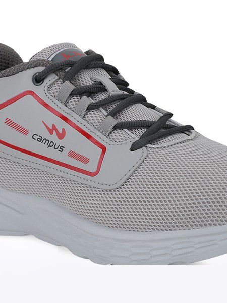 Men's Grey STROM PRO Running Shoes