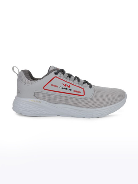 Men's Grey STROM PRO Running Shoes