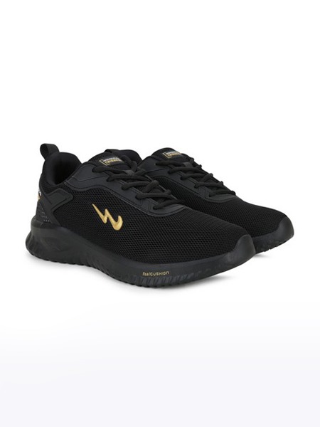 Men's Black WELLS Running Shoes