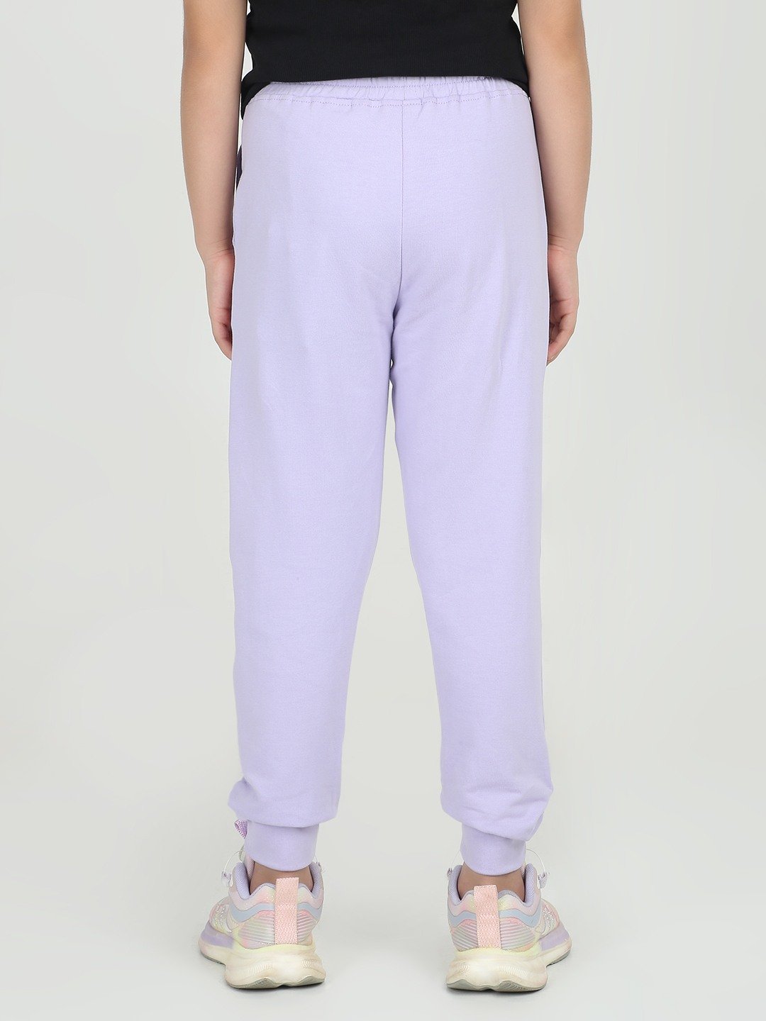 Girls 1 piece printed jogger - Lavender