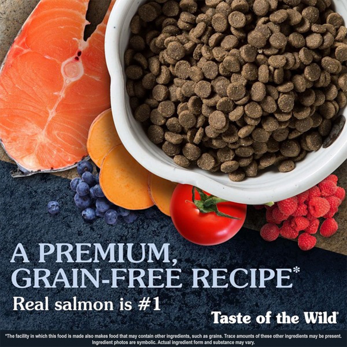 Taste of Wild Pacific Stream Canine Adult (Smoked Salmon) Dry Dog Food - 12.2KG