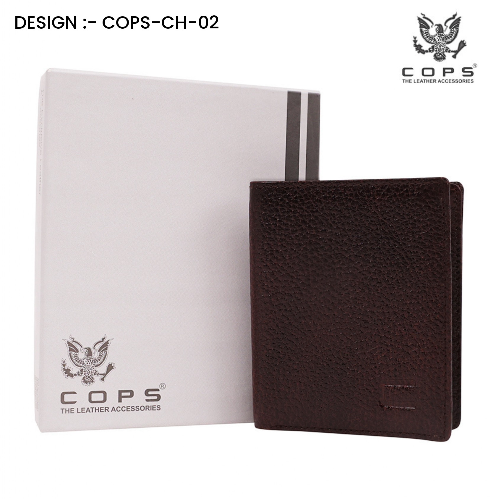 Men’s  Premium Touch Legacy Wallets - Leather Wallet by Cops