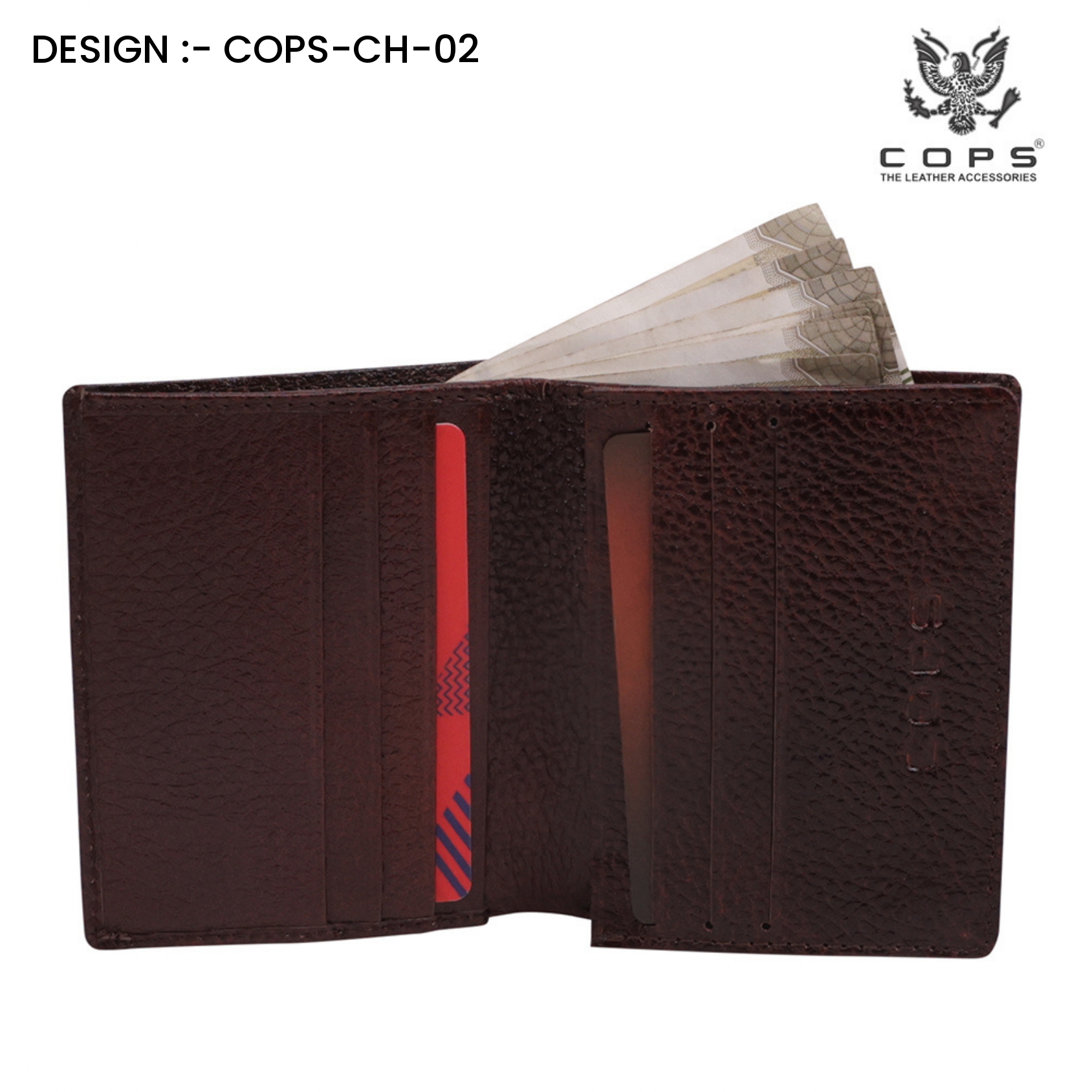 Men’s  Premium Touch Legacy Wallets - Leather Wallet by Cops