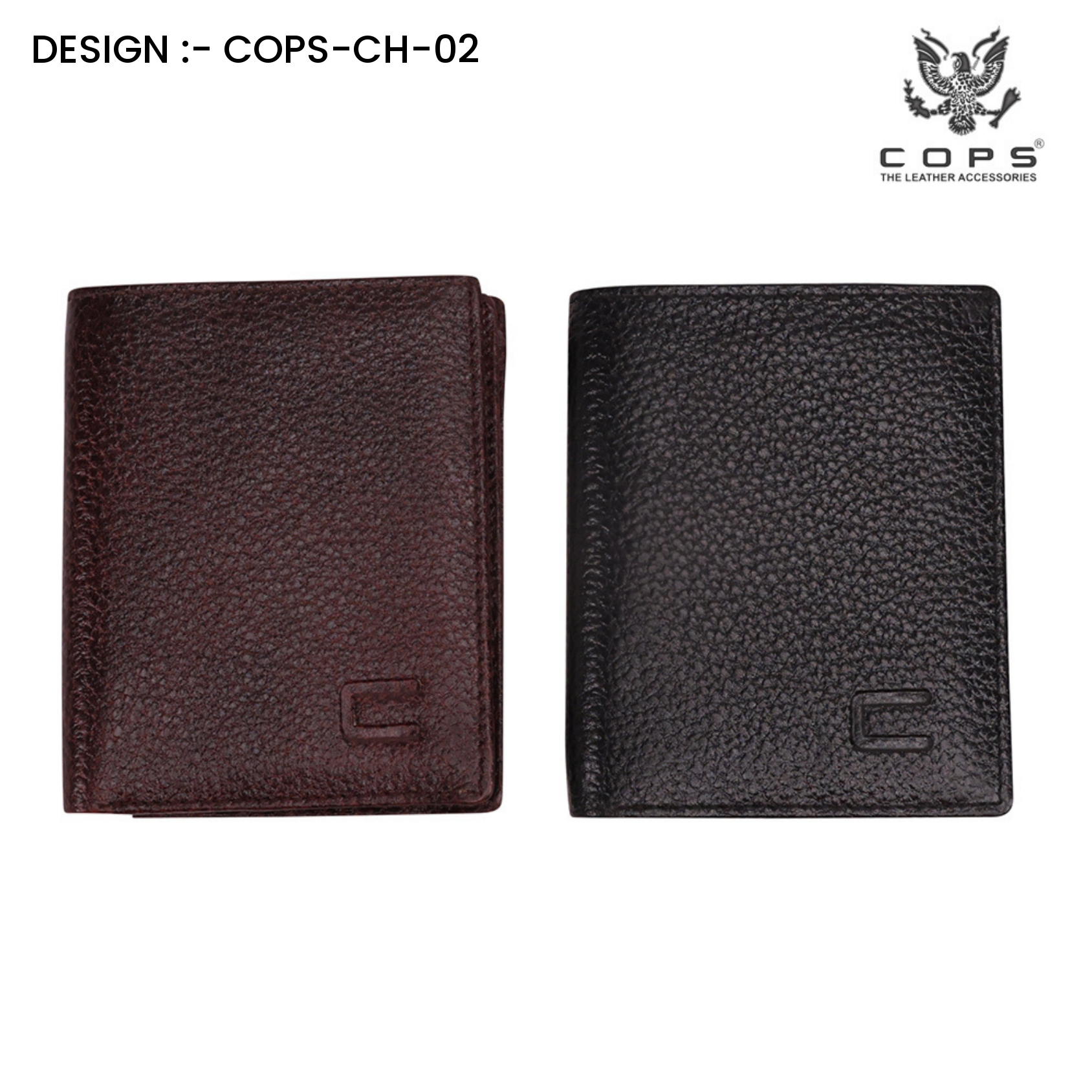 Men’s  Premium Touch Legacy Wallets - Leather Wallet by Cops