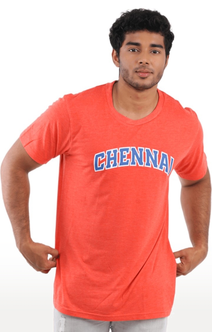 1947IND | Unisex Chennai Sport Tri-Blend T-Shirt Red