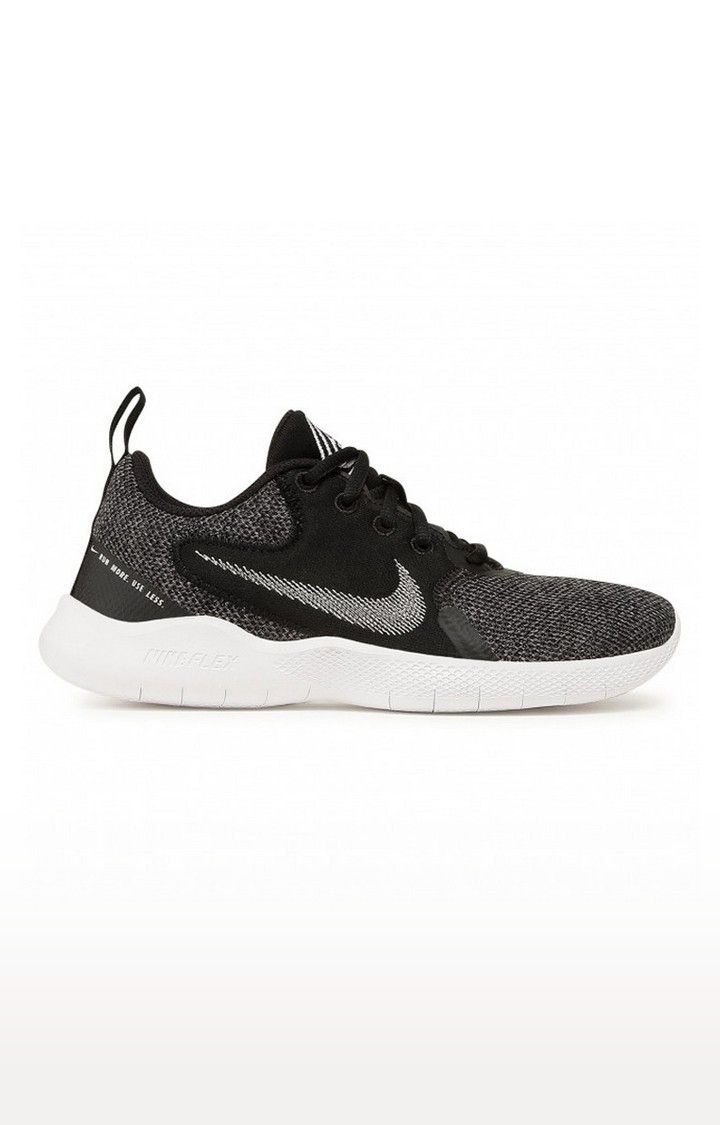 Women s Black Grey Synthetic Outdoor Sports Shoes