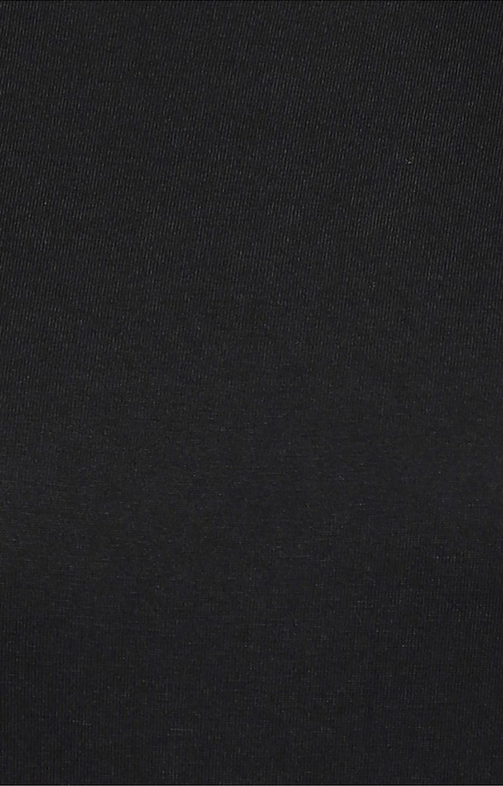 creativeideas.store | Black Printed T-shirt for Women 2