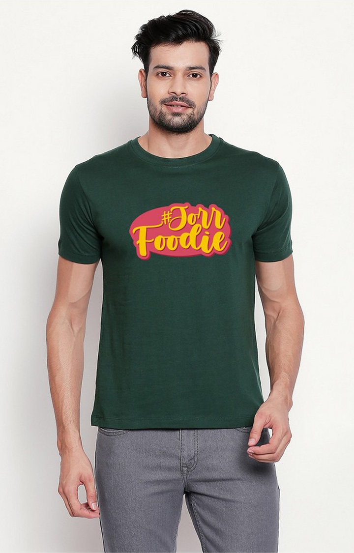 creativeideas.store | Green Printed T-shirt for Men 0