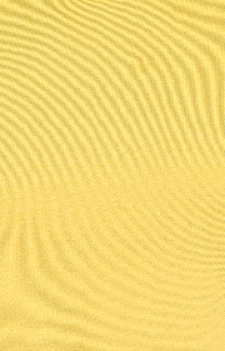 creativeideas.store | Yellow Printed T-shirt for Men 2