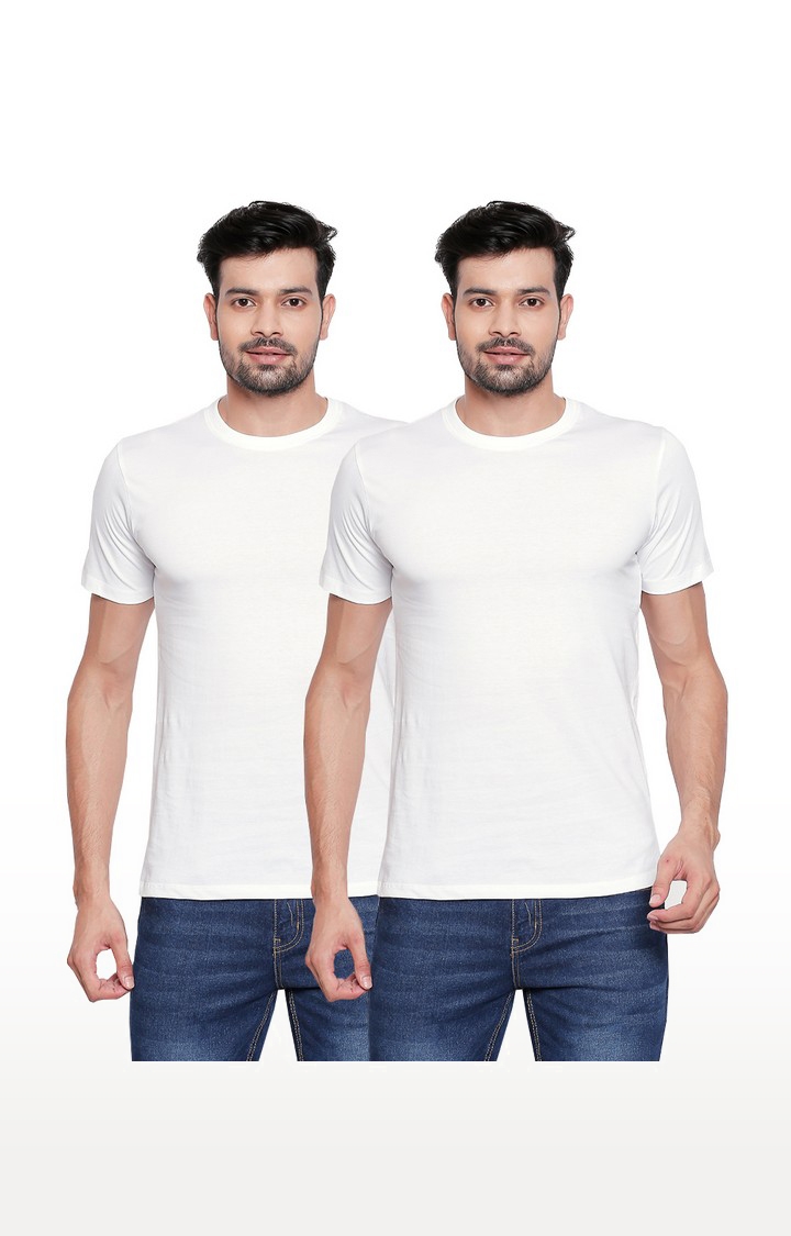 creativeideas.store | White Round Neck T-shirt for Men 0