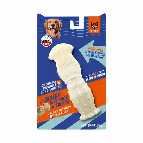Barkbutler Fofos Durable Sea Bass Chew Toy for Dogs