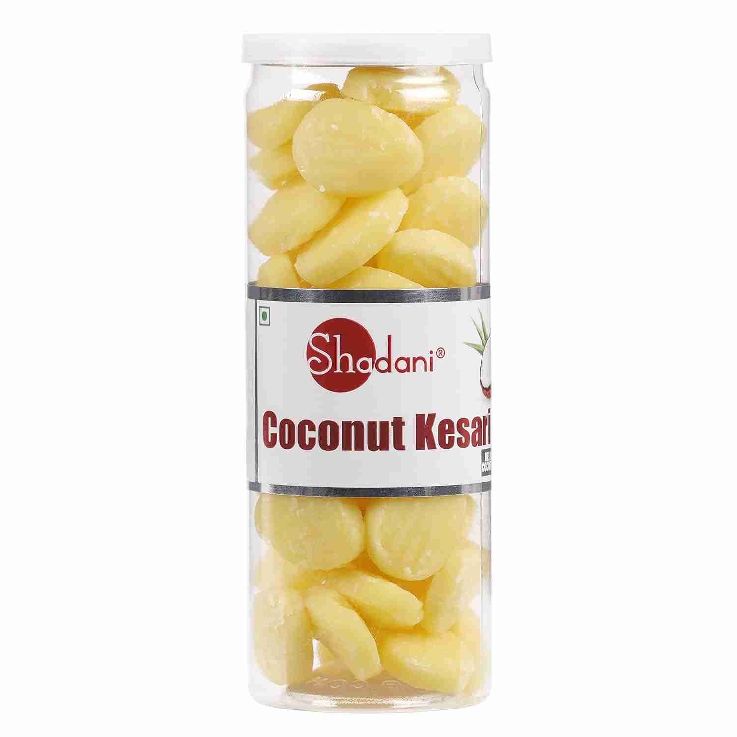 Coconut Kesri ( Shadani Candies, Delhi )