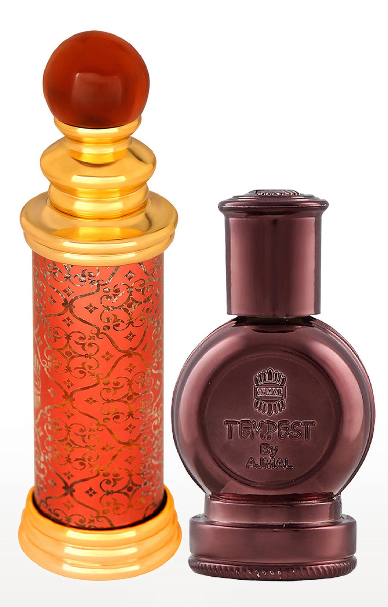 Ajmal | Ajmal Classic Oud Concentrated Perfume Oil Oudh Alcohol-free Attar 10ml for Unisex and Tempest Concentrated Perfume Oil Alcohol-free Attar 12ml for Unisex 0