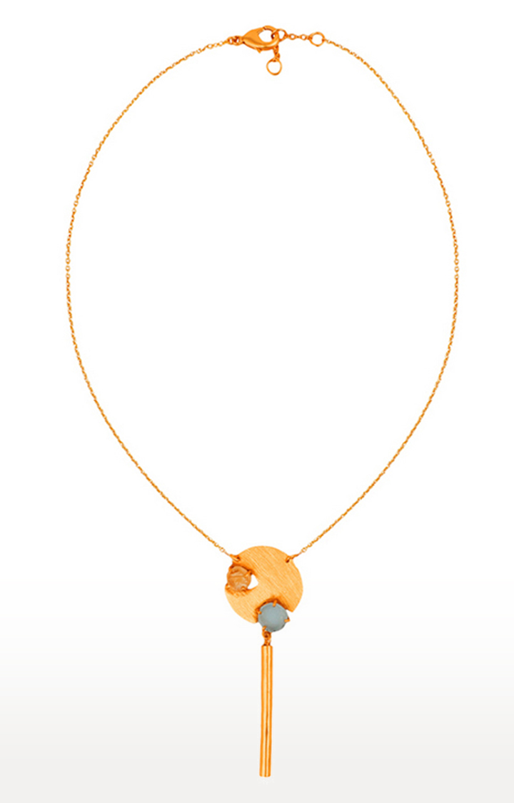 Modern Troy Pendant Necklace