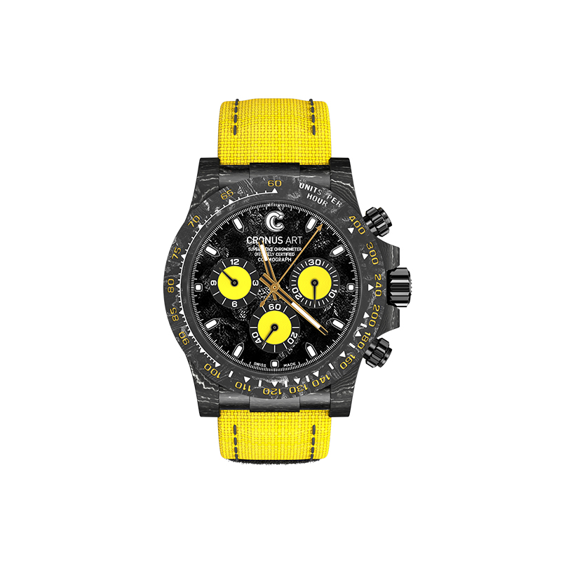 CM002-15E Men's Carbon Case Automatic Watch 40mm