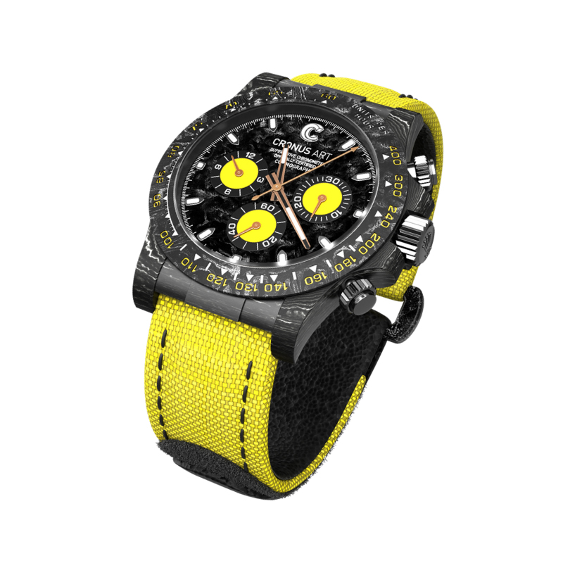 CM002-15E Men's Carbon Case Automatic Watch 40mm