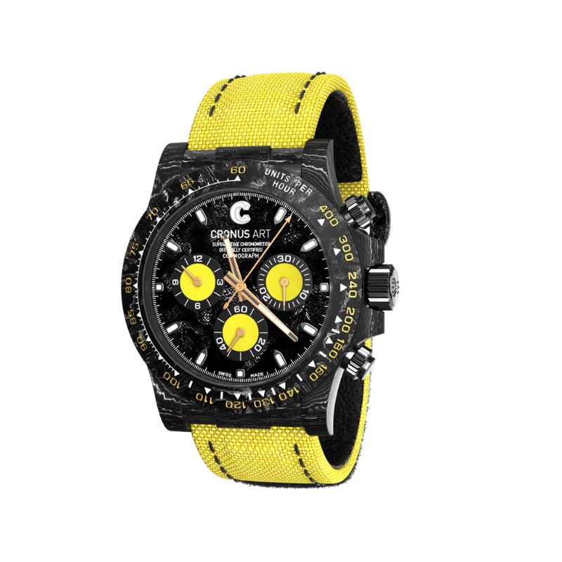 CM002-15E Men's Carbon Case Automatic Watch 40mm