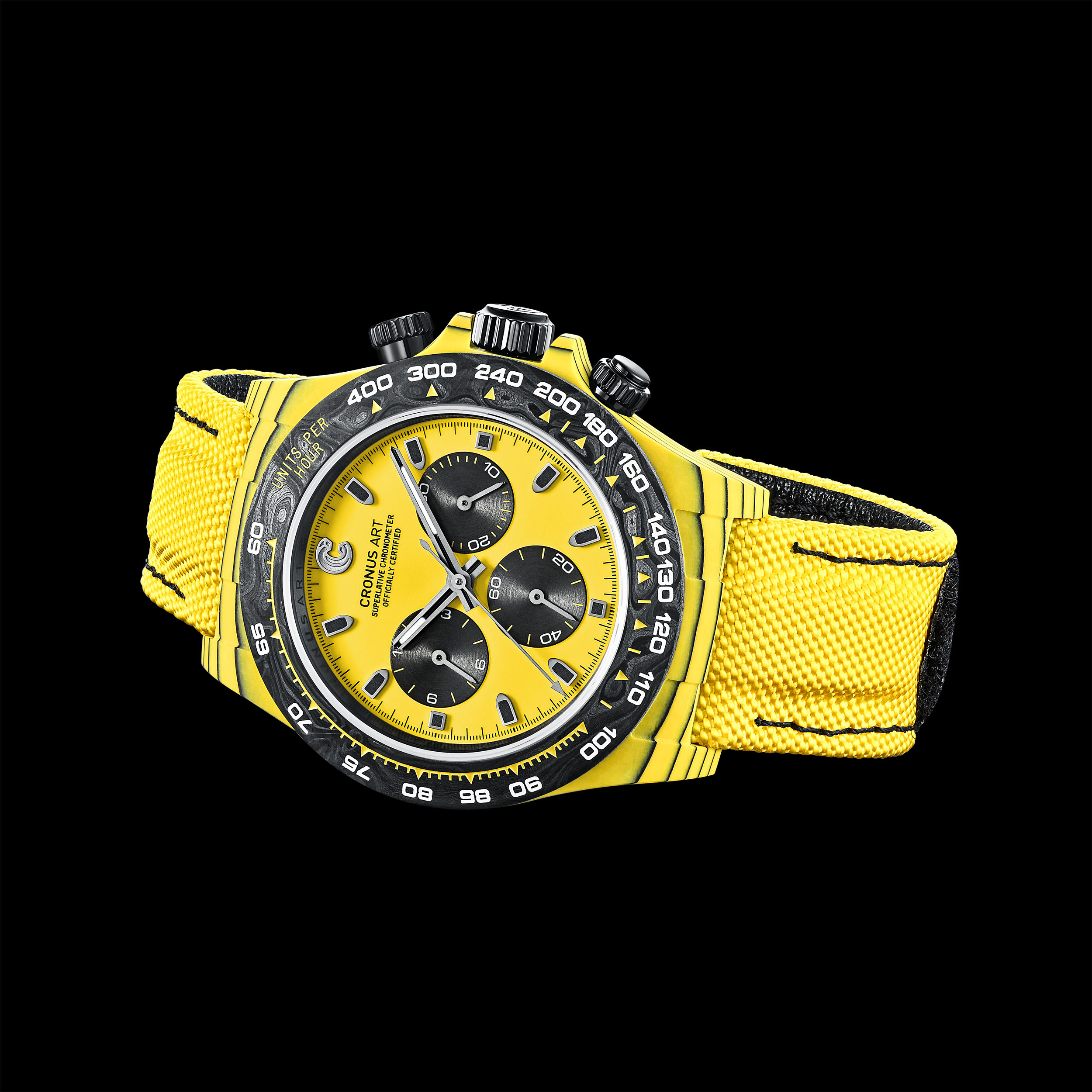 CM016-001 Men's Carbon Case Automatic Watch 40mm