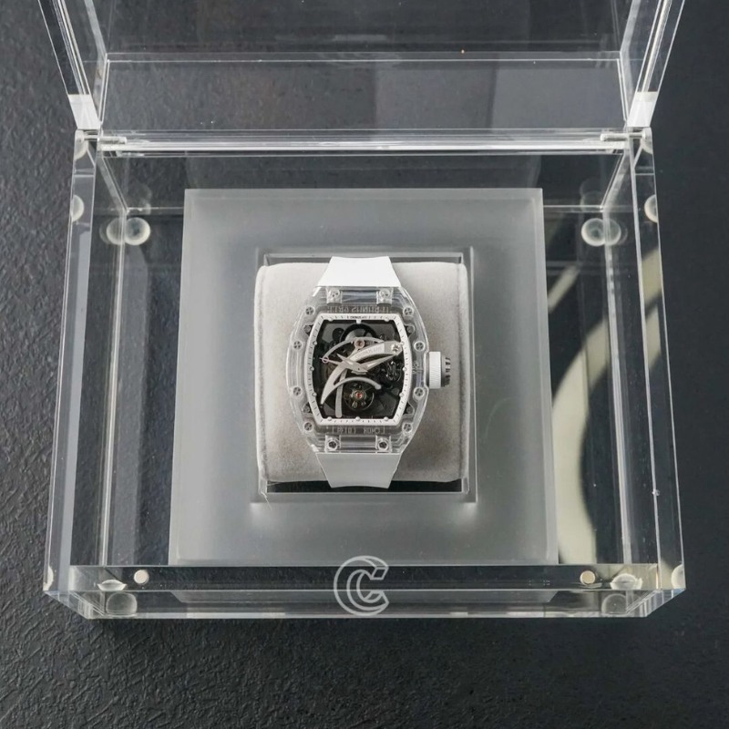 CM08-010 Men's Crystal Case Automatic Watch 42mm