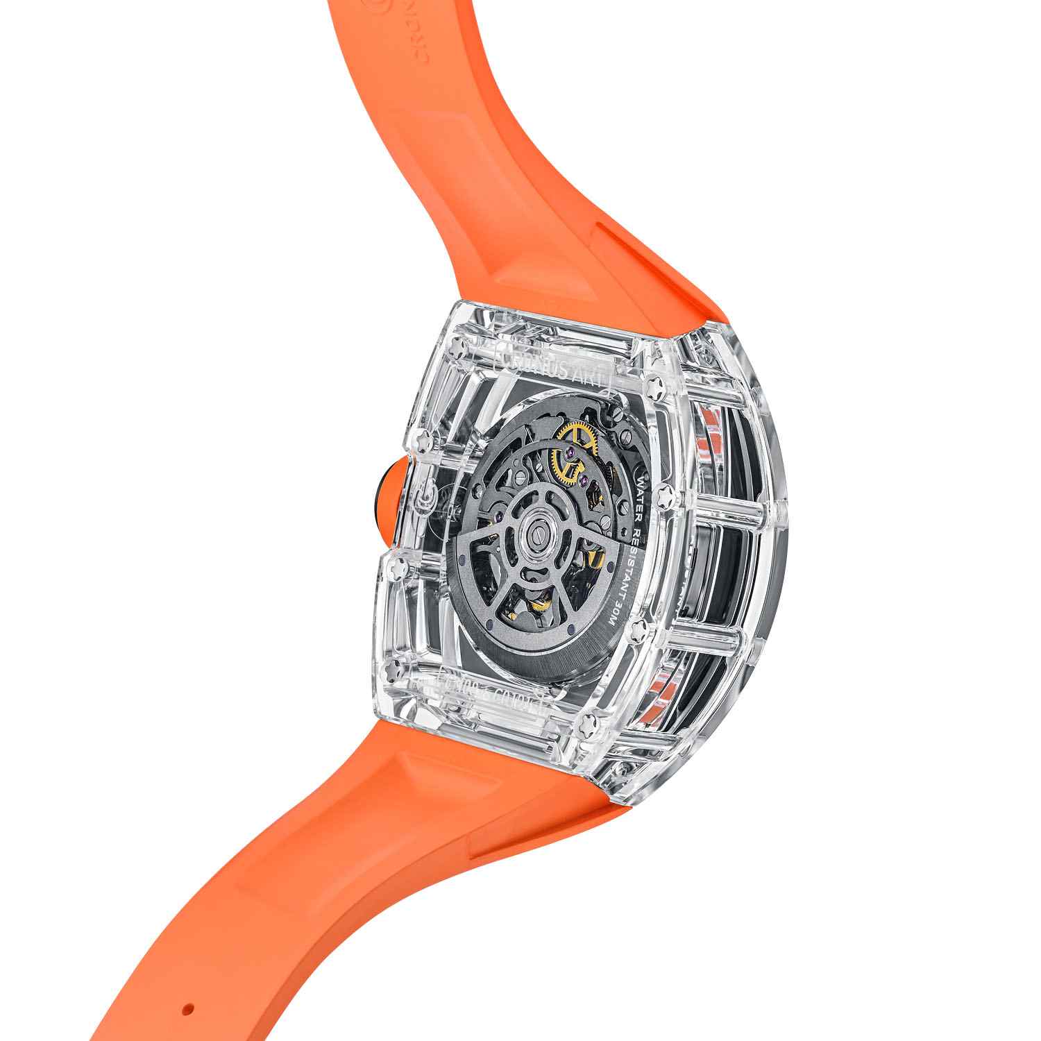 CM08-018 Men's Crystal Case Automatic Watch 42mm