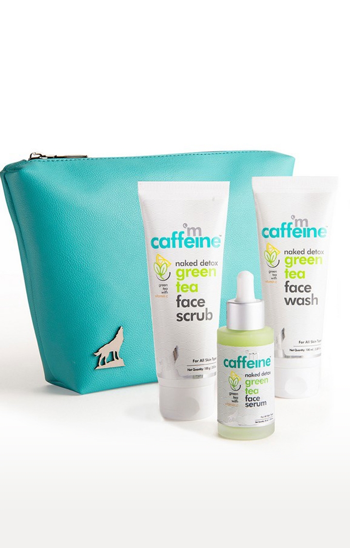 MCaffeine | mCaffeine Green Tea Face Purifying Kit 0
