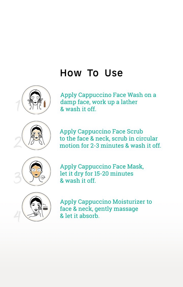 MCaffeine | mCaffeine Acne Control Kit with Face Scrub - Cappuccino Coffee Routine 5