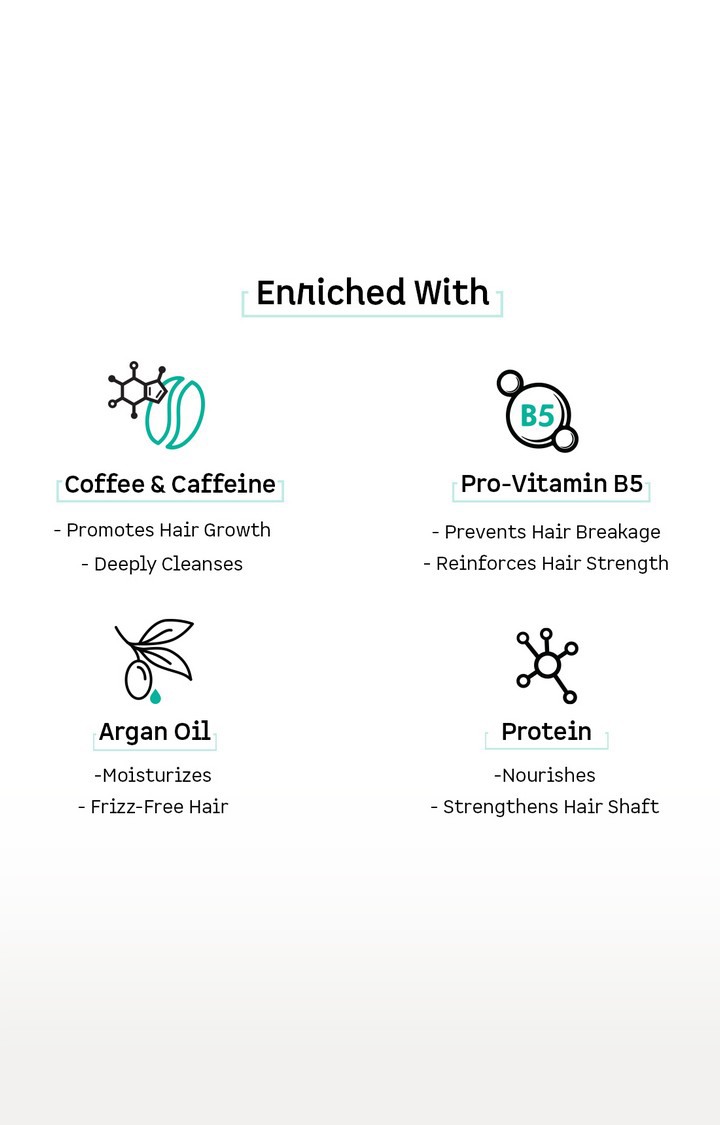 mcaffeine Coffee Shampoo & Conditioner Duo - Hair Fall Control | Shampoo , Conditioner