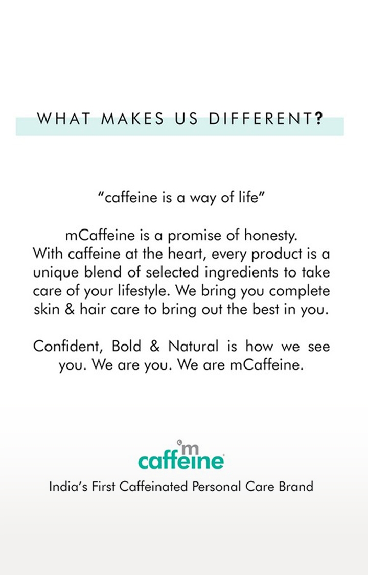MCaffeine | mcaffeine Coffee Skin Care Combo | Face Wash, Face Scrub, Body Scrub 5