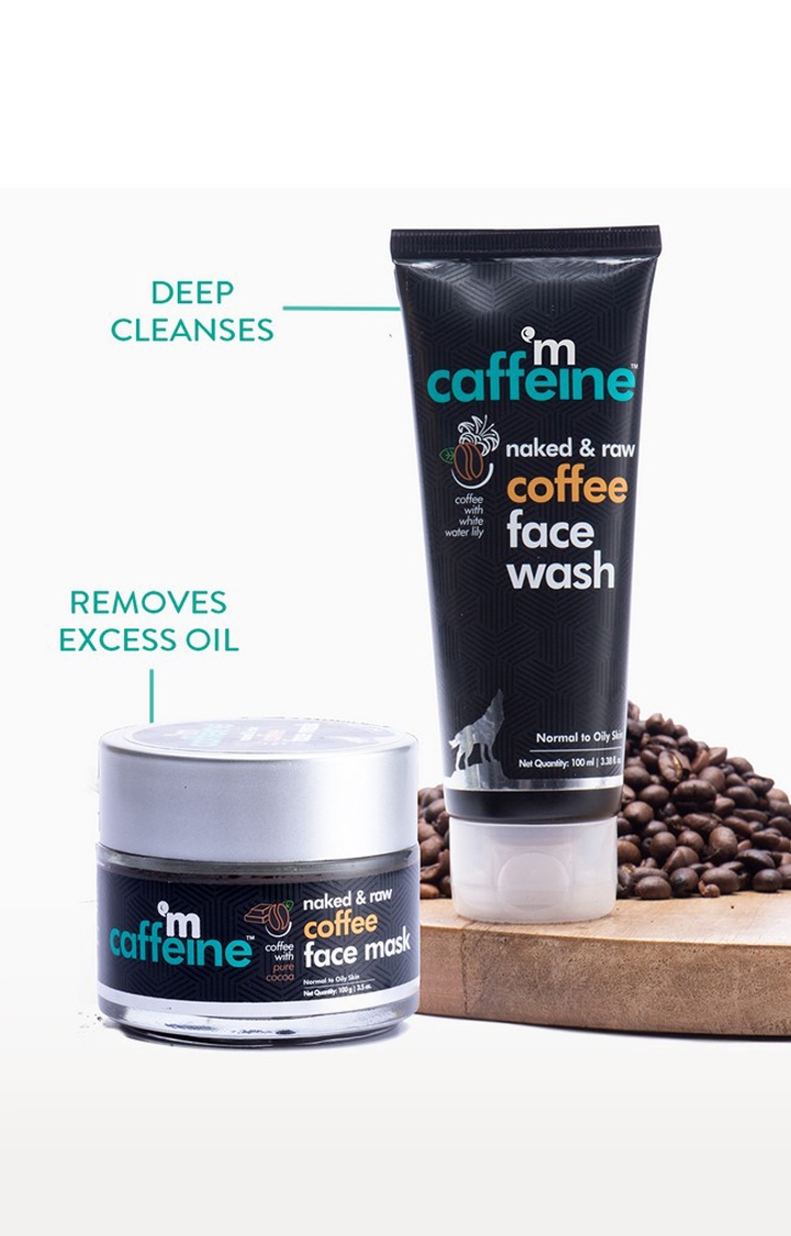 MCaffeine | mCaffeine Quick Pore Cleansing Kit - Cleanse & Unclog Pores (200 gm) 1