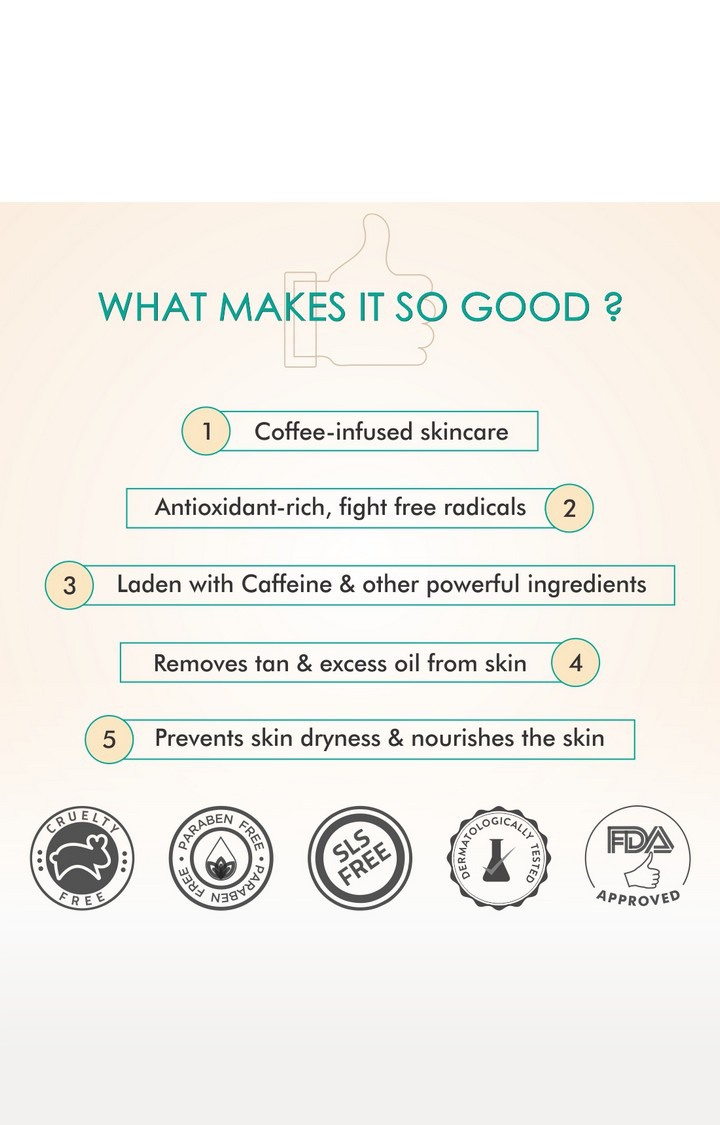 mCaffeine Oil-Control Coffee Face Kit - Tan & Oil Removal (200 gm)