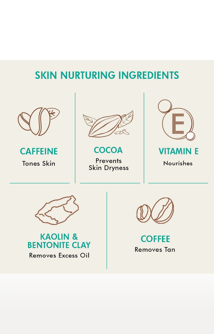 mCaffeine Oil-Control Coffee Face Kit - Tan & Oil Removal (200 gm)