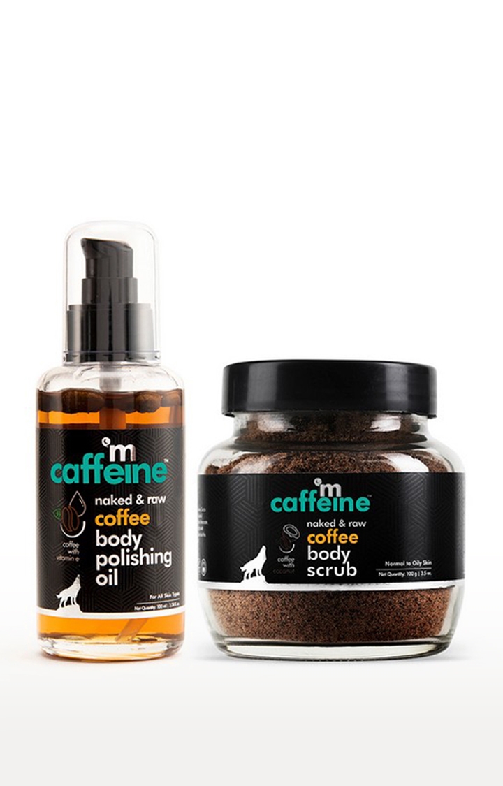MCaffeine | mcaffeine Cellulite & Stretch Mark Reduction Duo | Body Scrub, Body Polishing Oil 0