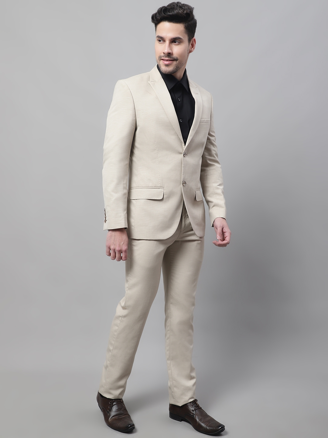 Buy Van Heusen Cream Reversible Three Piece Suit Online - 719088 | Van  Heusen