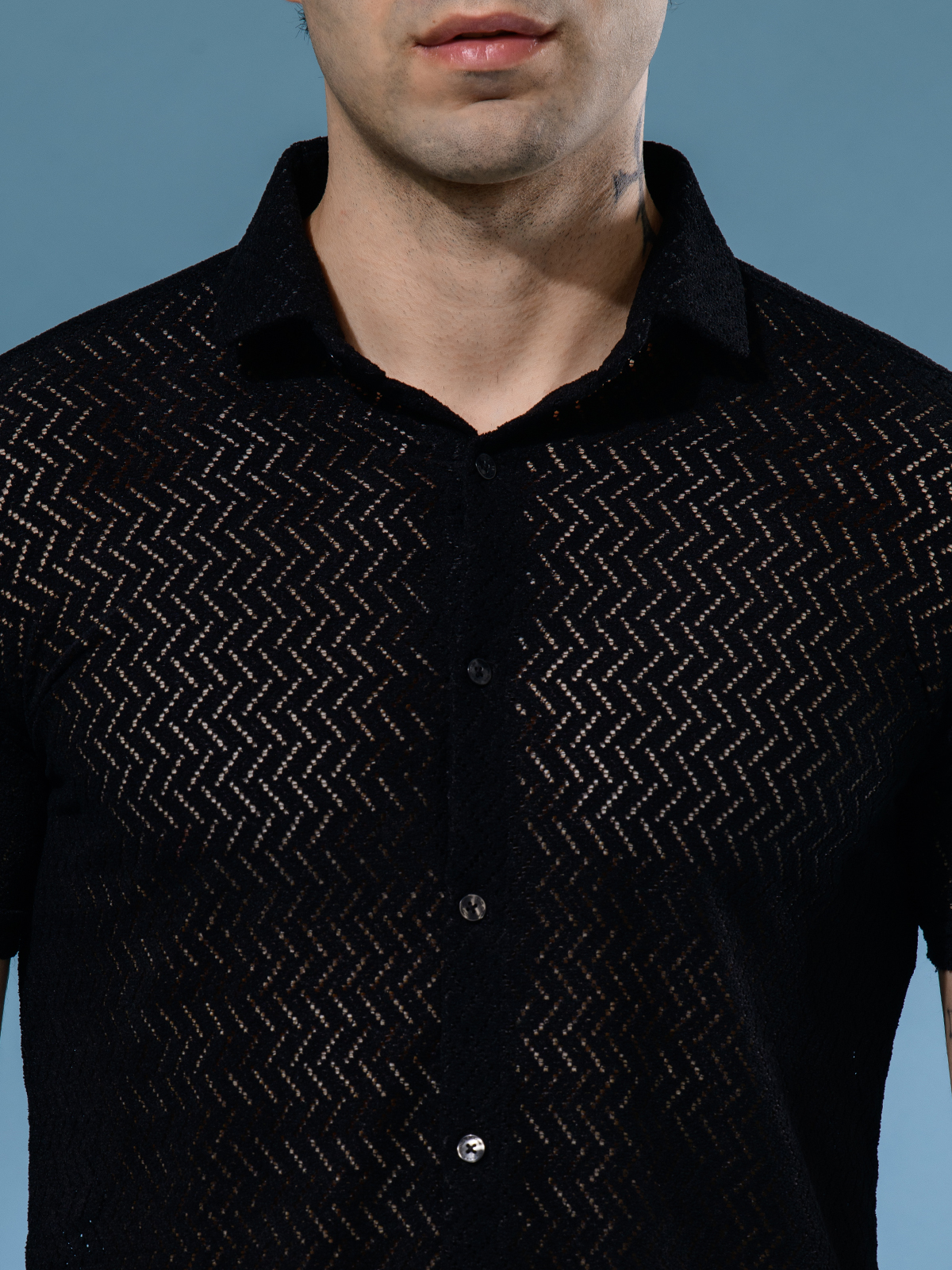 ALBION MENS OLDGARAGE 2 (BLACK) SHIRT
