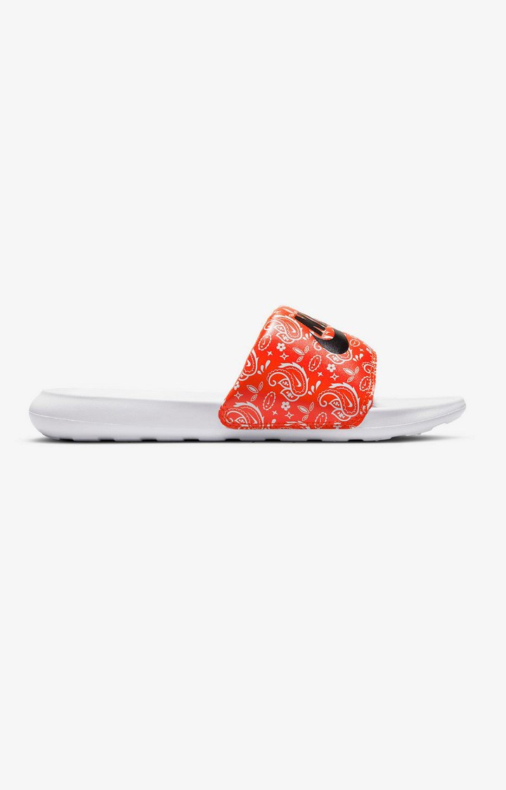 Nike orange sales flip flops