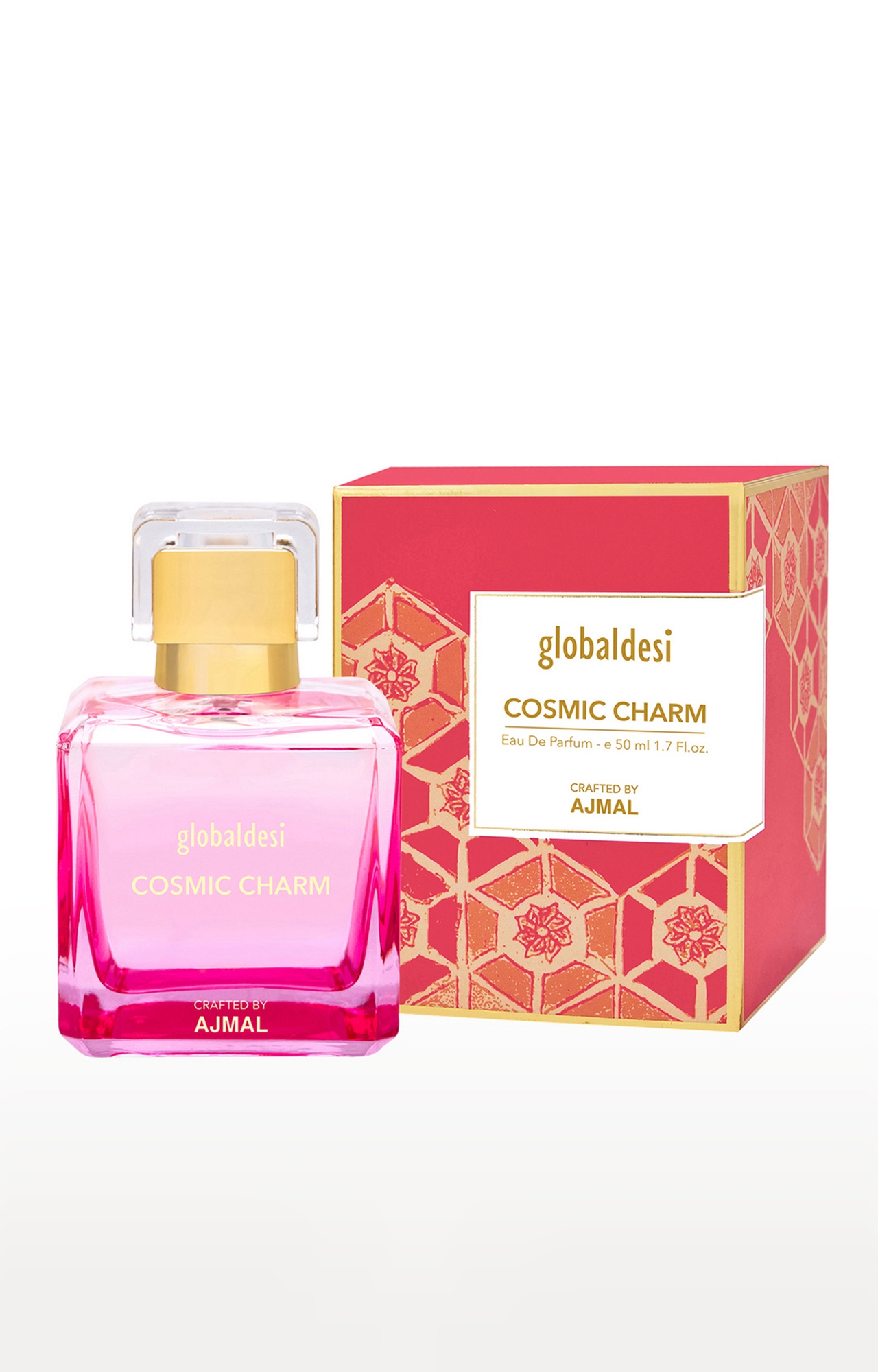 Global Desi Crafted By Ajmal | Global Desi Cosmic Charm Eau De Parfum 50ML Long Lasting Scent Spray Gift For Women Crafted By Ajmal 0