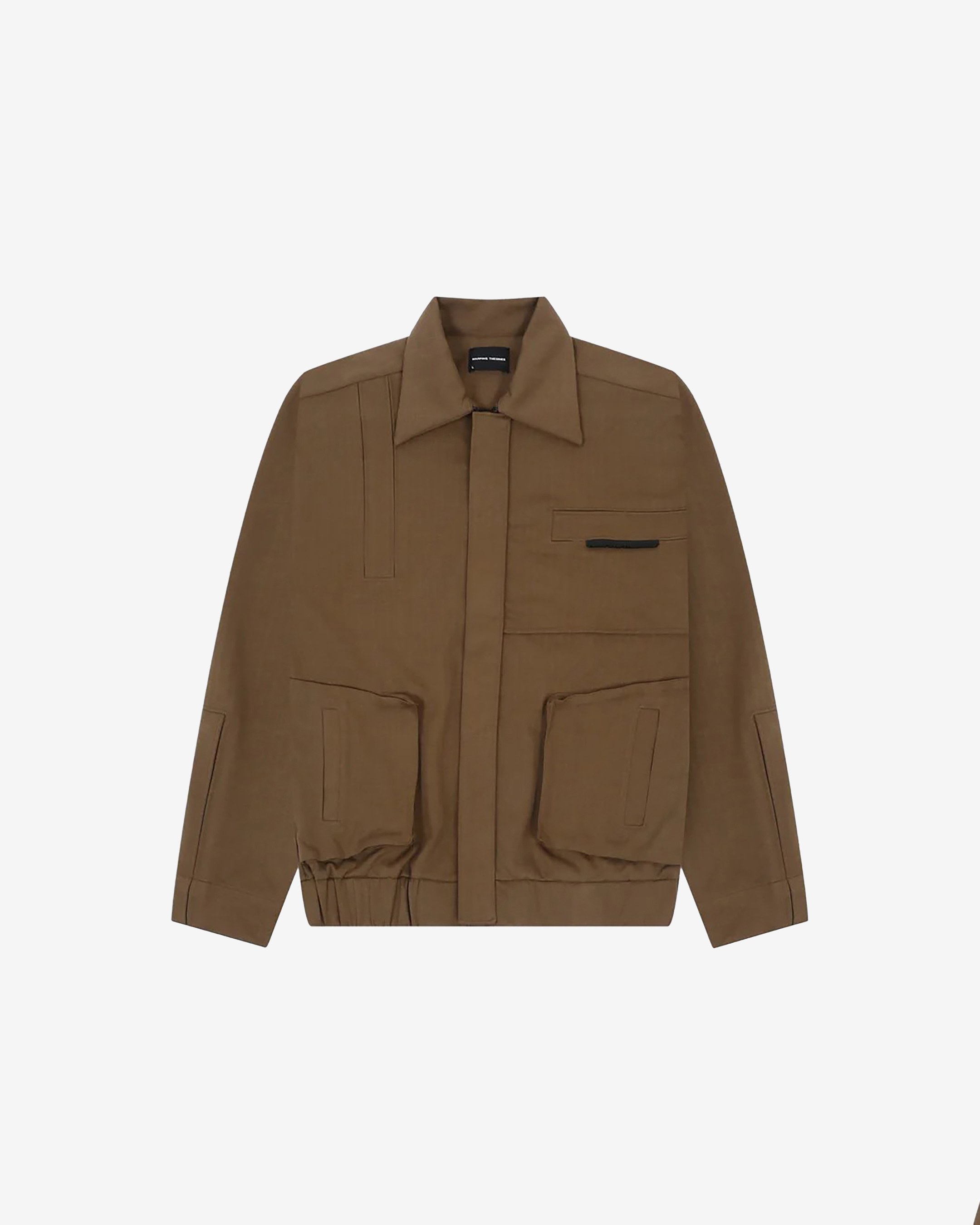 Cut Pleat Bomber Jacket