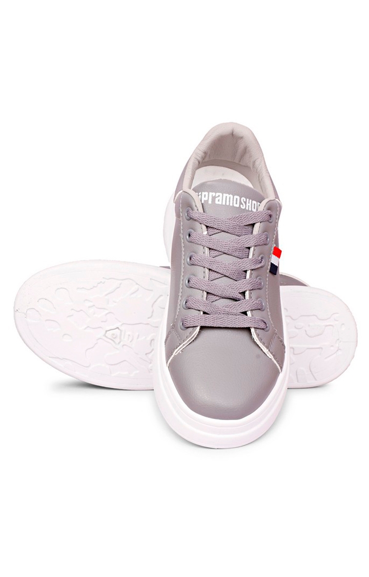 Cipramo | Grey Running Shoes 4