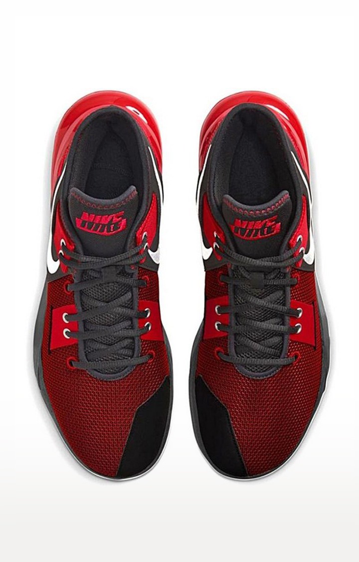 Red Nike Air Max Impact 2 Bsbl Shoe