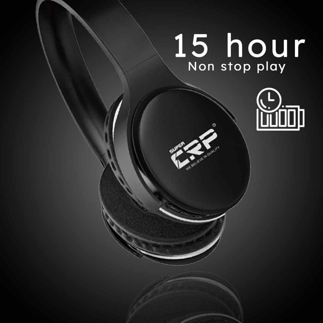 Super CRP CR BT-1150 WIRELESS HEADPHONES - ON EAR HEADPHONES Wireless Headset