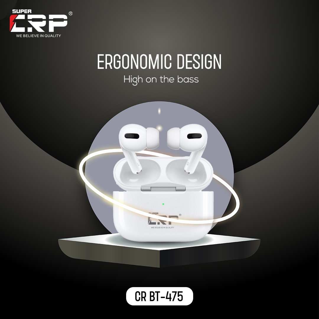 CR BT-475 Pro level TWS - Wireless Earbuds