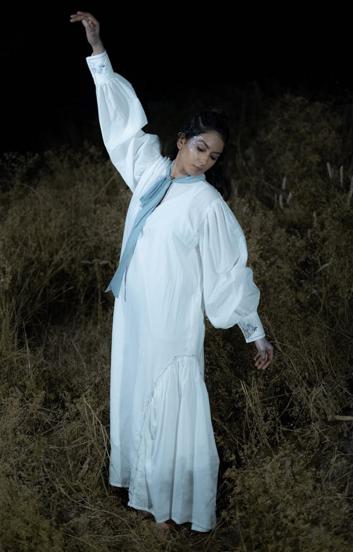 White Cotton Dress