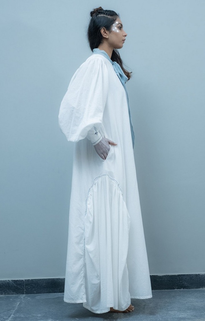 White Cotton Dress