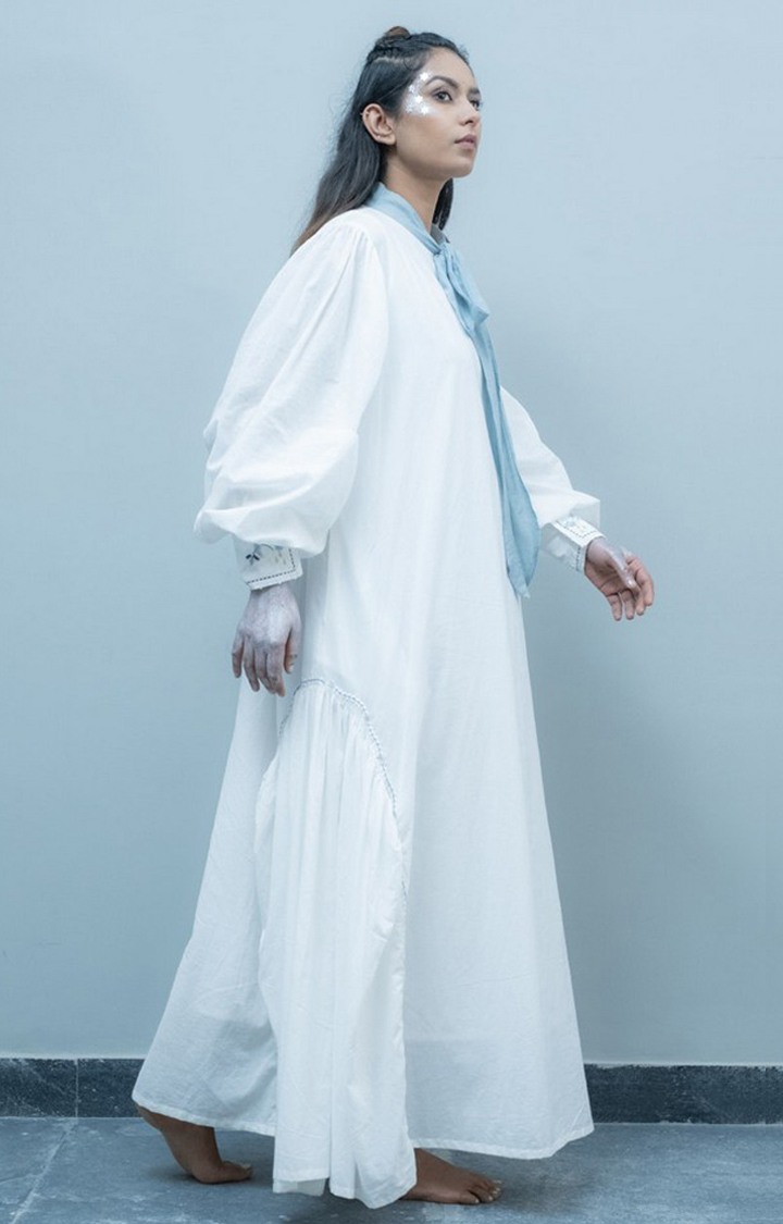 White Cotton Dress