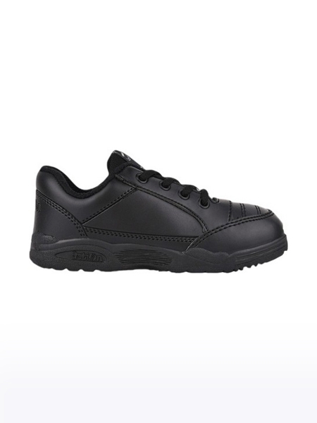 Campus Shoes | Boys Black CS 1258S School Shoes 1