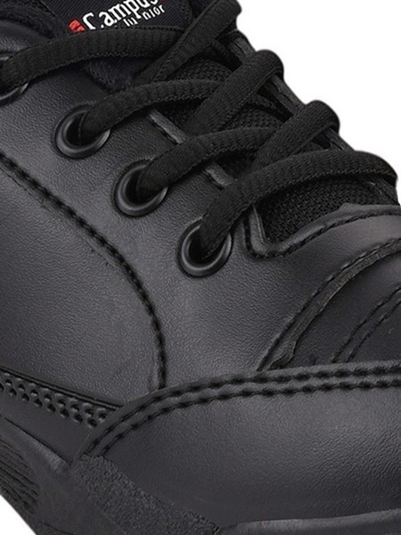 Campus Shoes | Boys Black CS 1258S School Shoes 3