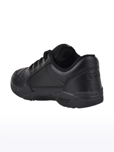 Campus Shoes | Boys Black CS 1258S School Shoes 2