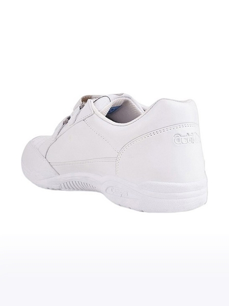 Campus Shoes | Boys White CS 1260VS School Shoes 2