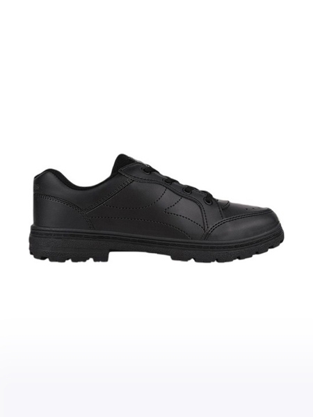 Campus Shoes | Men's Black CS 63S School Shoes 0